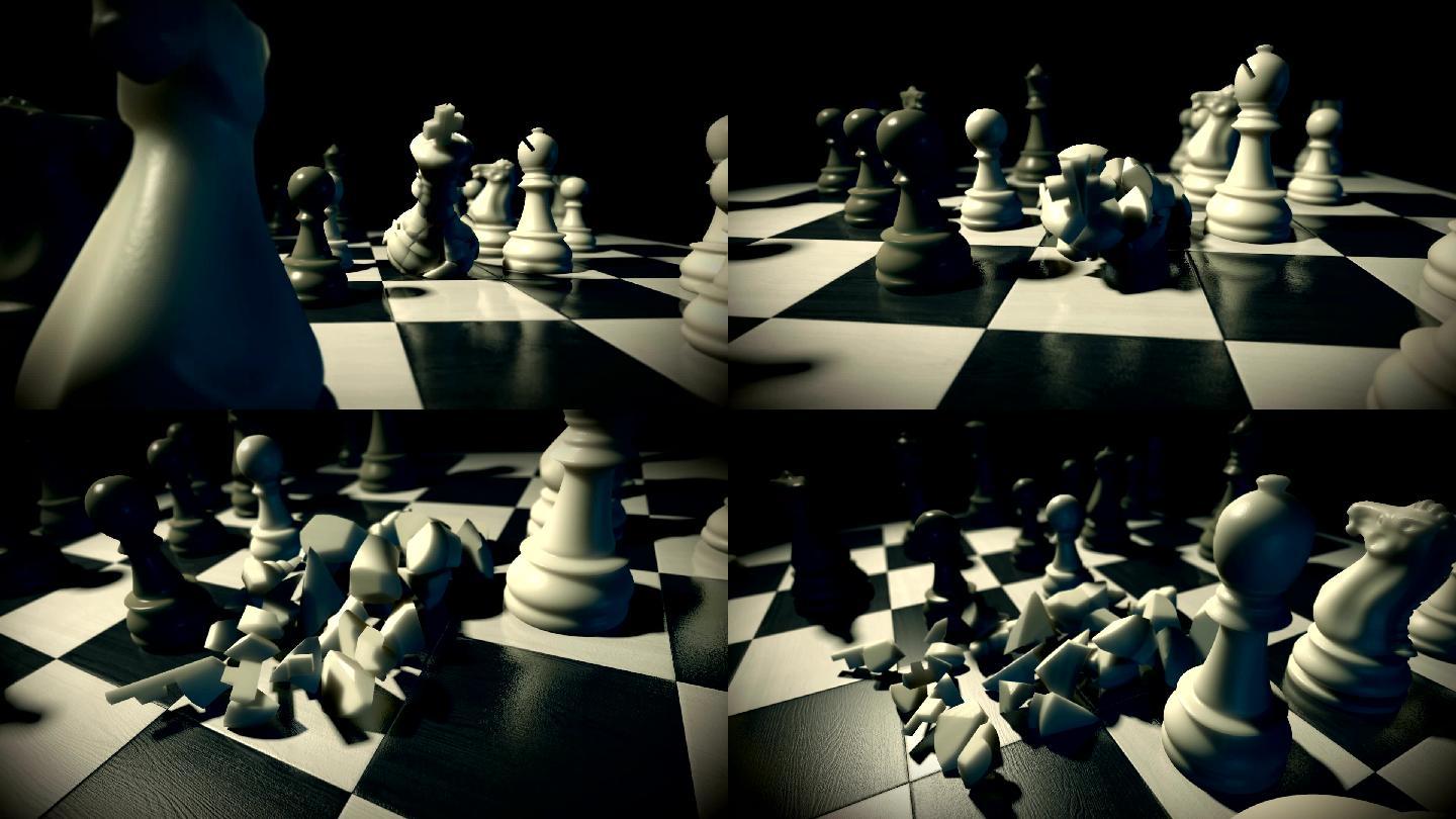 将死三维象棋对弈博弈