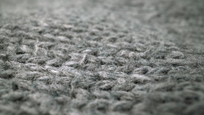 羊毛织物纹理的极端细节视图