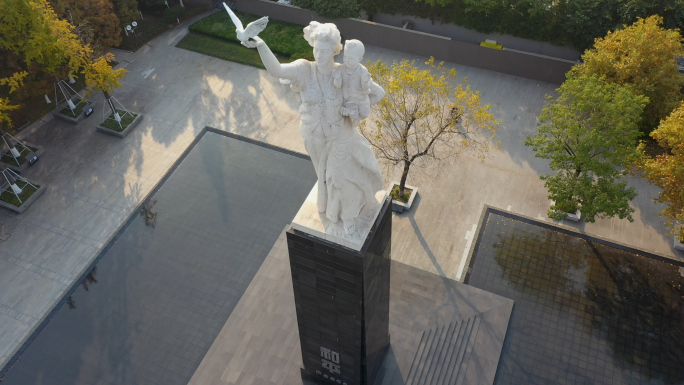南京大屠杀遇难同胞纪念馆航拍