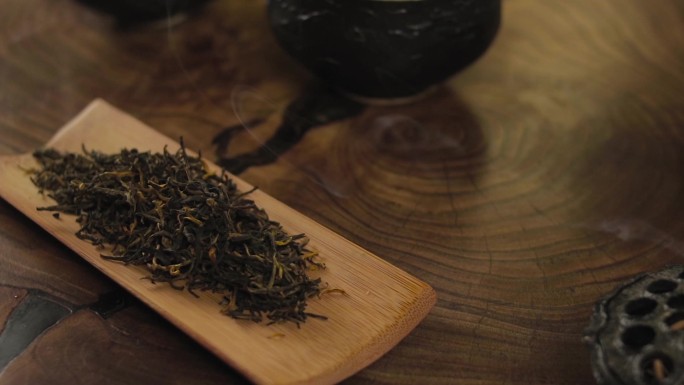 中国传统泡茶制茶炒茶道文化茶园泡茶采茶