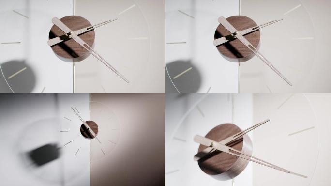 时钟 时间 倒计时 光影艺术设计4K素材