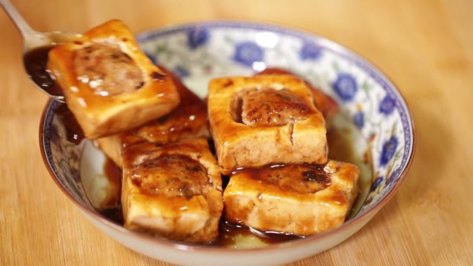 海鲜塞豆腐酿豆腐豆腐酿  (7)