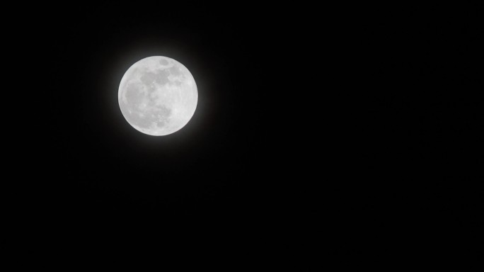 十五的月亮延时圆月团员月明月光