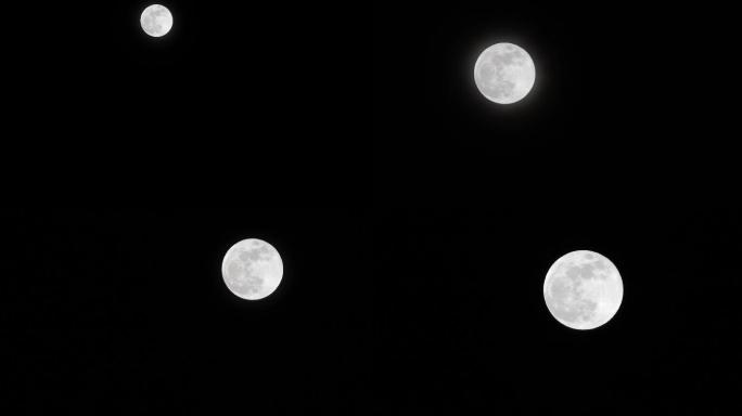 十五的月亮延时圆月团员月明月光