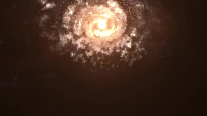 星云银河星系旋转形成