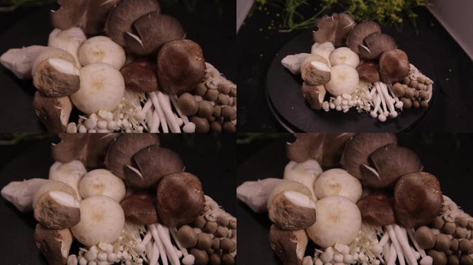 火锅蘑菇拼盘菌类拼盘 (1)