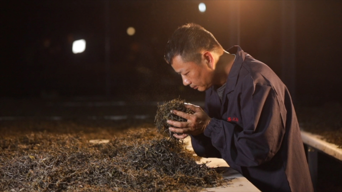 慢动作炒茶全过程