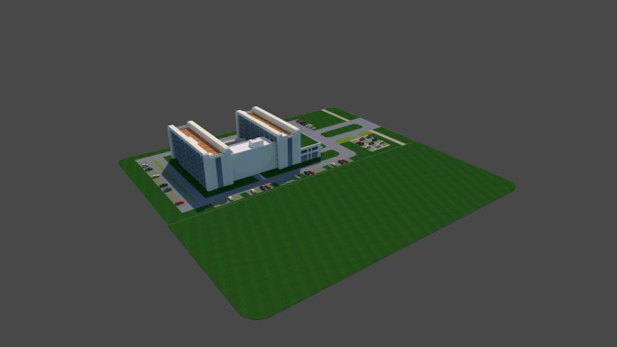 滨海新城医院模型