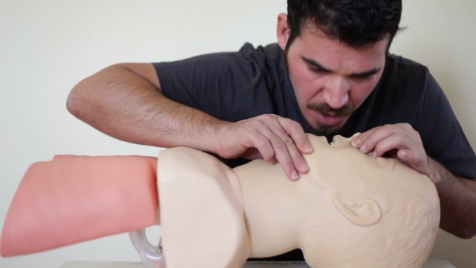 人工呼吸训练急救呼吸系统救援