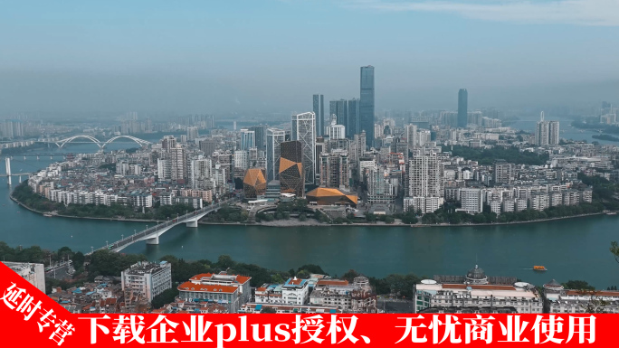 延时视频柳州市区柳江江桥柳州城中区全貌