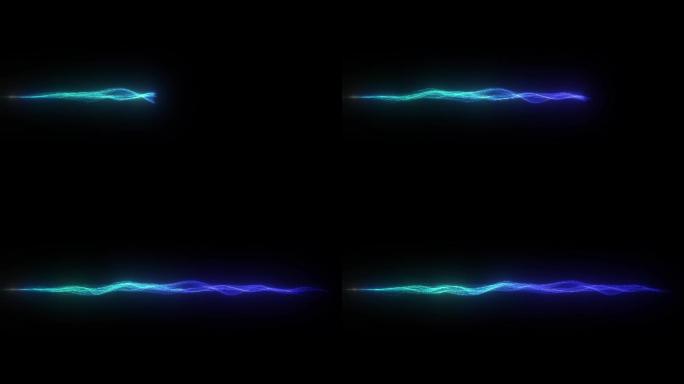 粒子 能量 路径 流动 光线  光丝