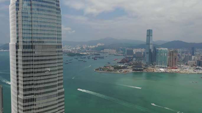 香港中心城区香港经济发展建设发达城市大都