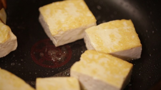 平底锅煎制酿豆腐豆腐盒子 (8)