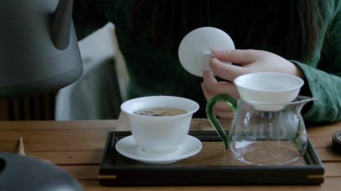 中国茶茶文化泡茶冲茶慢生活