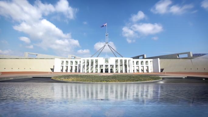 澳大利亚议会大厦澳洲延时