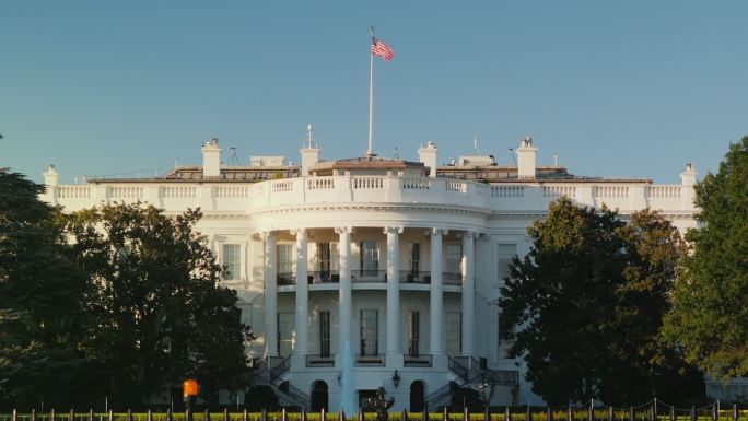 美国华盛顿特区的白宫大楼