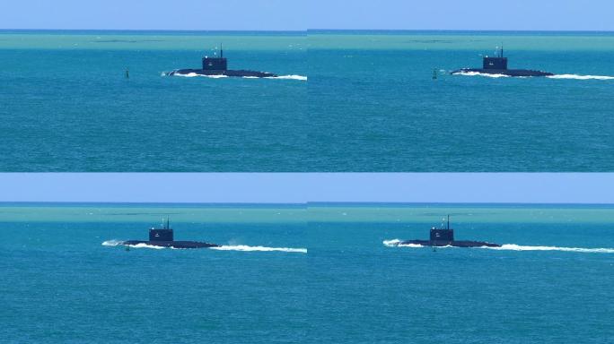 海洋中的导弹潜艇