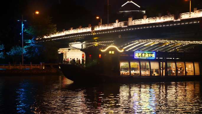 4K杭州之夜运河