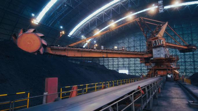 煤矿煤炭储存斗轮机储煤仓自动化装卸煤煤场
