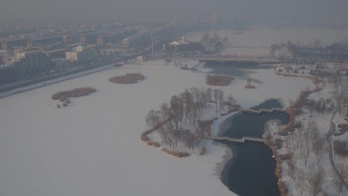 延庆城区雪景系列二