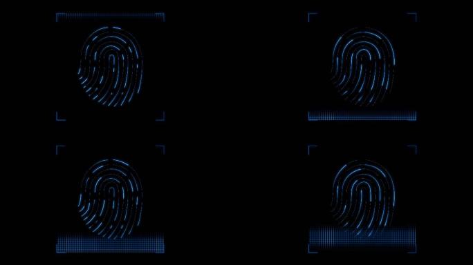 扫描指纹 认证指纹 指纹锁 安全防盗锁
