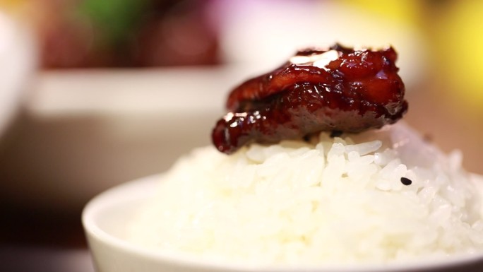 软嫩鸡肉配米饭套餐 (3)