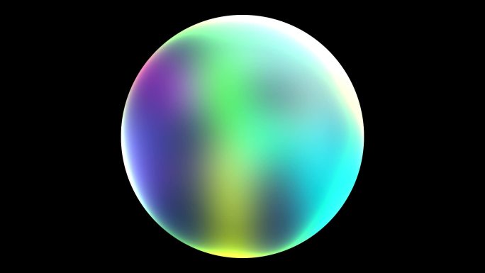 RGB多彩渐变球