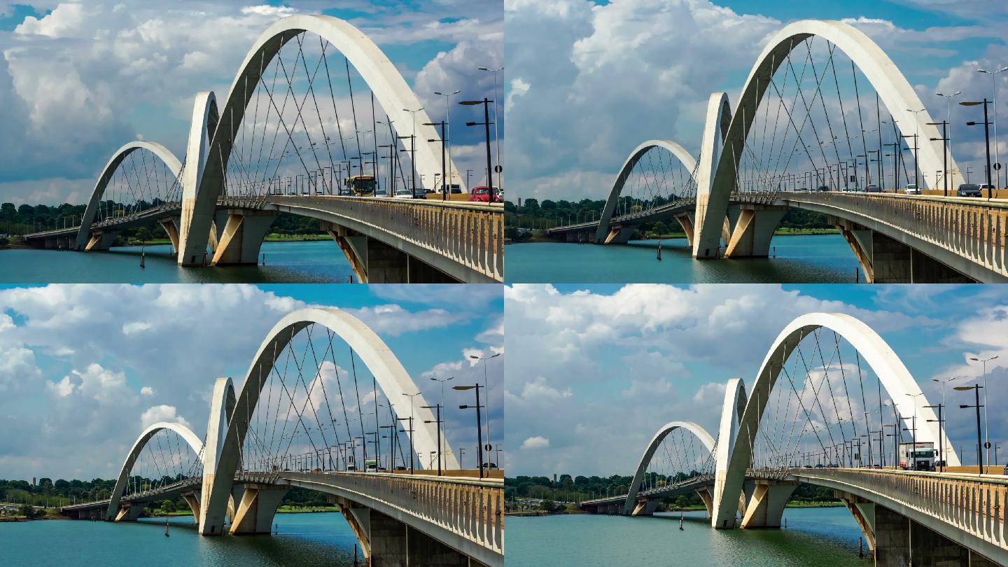 巴西巴西利亚桥梁交通