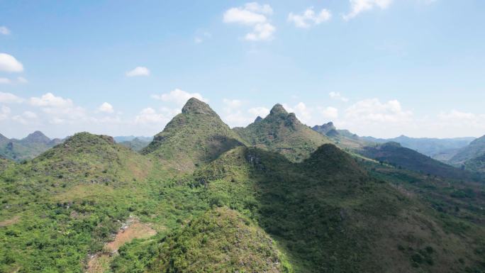 航拍大山4K素材