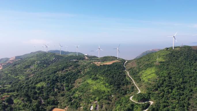 海上风力发电机新能源绿色清洁能源碳达峰