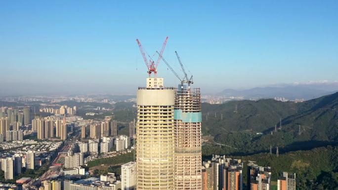 深圳星河雅宝双子塔：中国最高等高双子塔