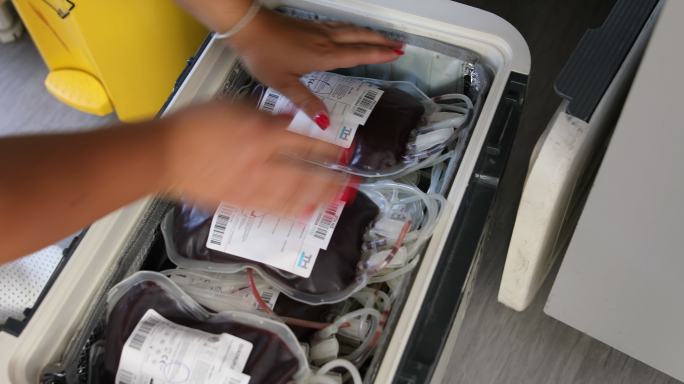 血液储备血液检测血袋护士