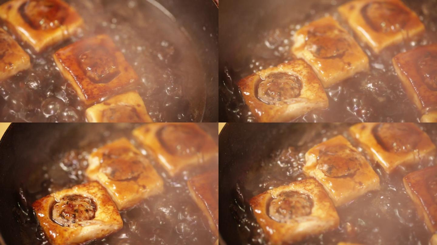 肉馅酿豆腐烧豆腐铁板豆腐 (9)