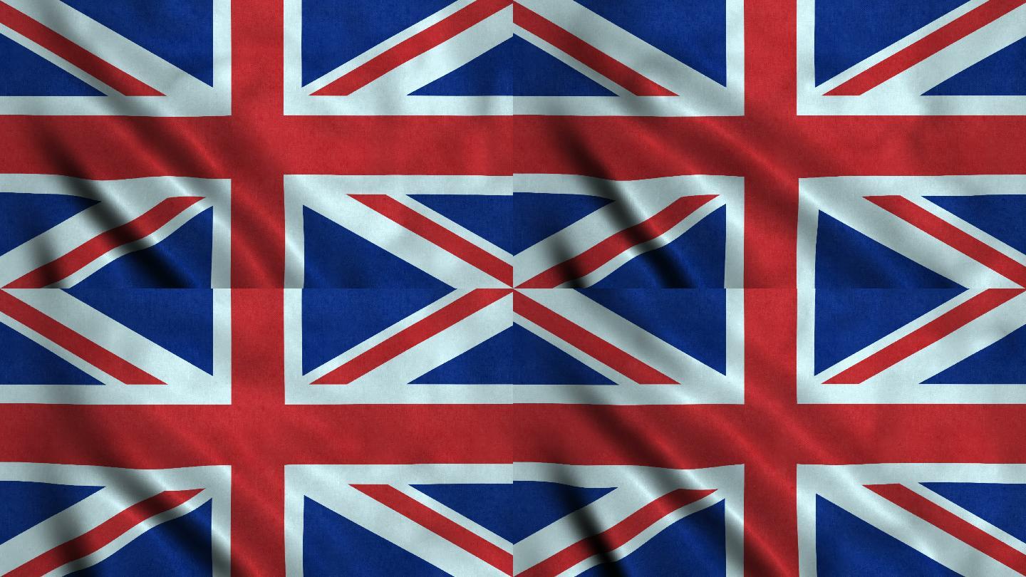 英国旗帜米字旗红蓝白英国王室