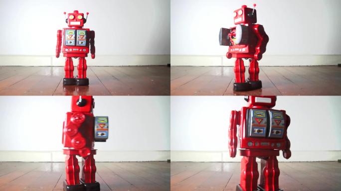 红色机器人