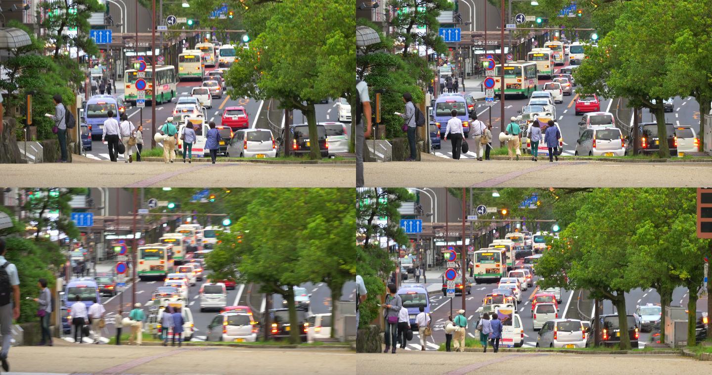 日本奈良街道视频素材