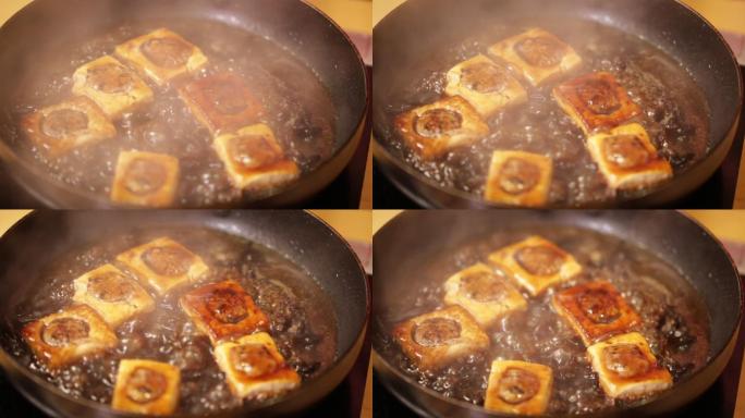 肉馅酿豆腐烧豆腐铁板豆腐 (8)