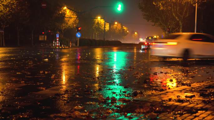 雨夜道路5