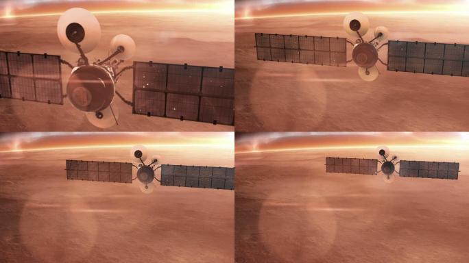 火星表面上的卫星天文学卫星发射宇宙飞行