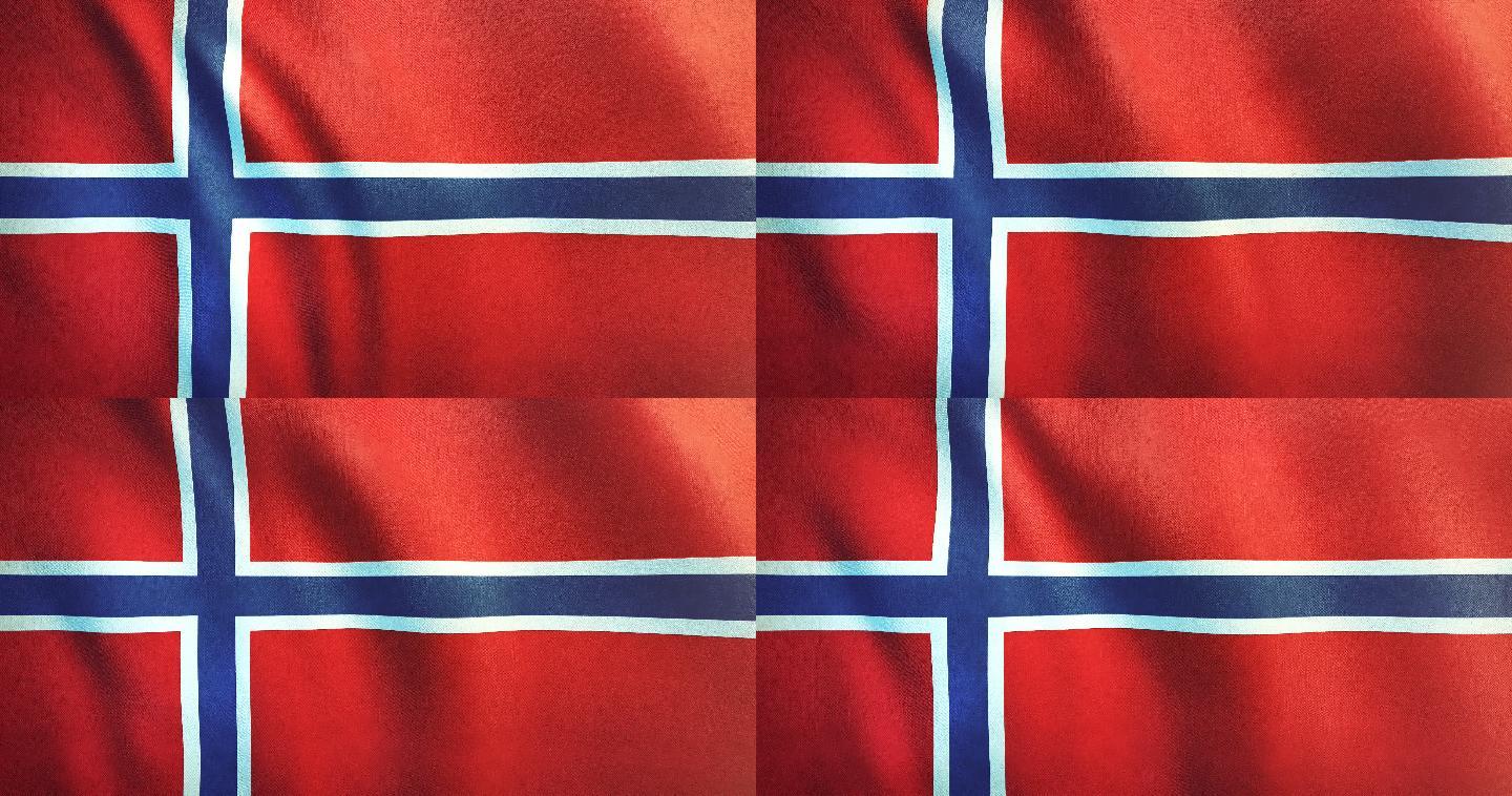 挪威国旗旗帜国旗党政国徽