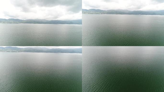 高清航拍抚仙湖湖面