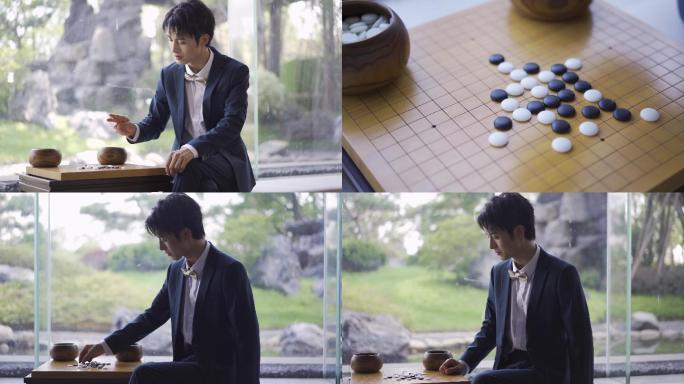 都市男士下围棋