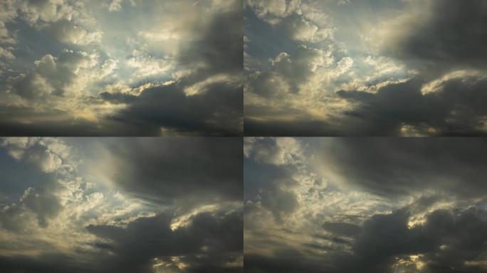 天空乌云延时摄影