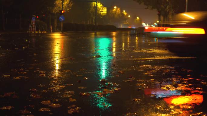 雨夜道路3