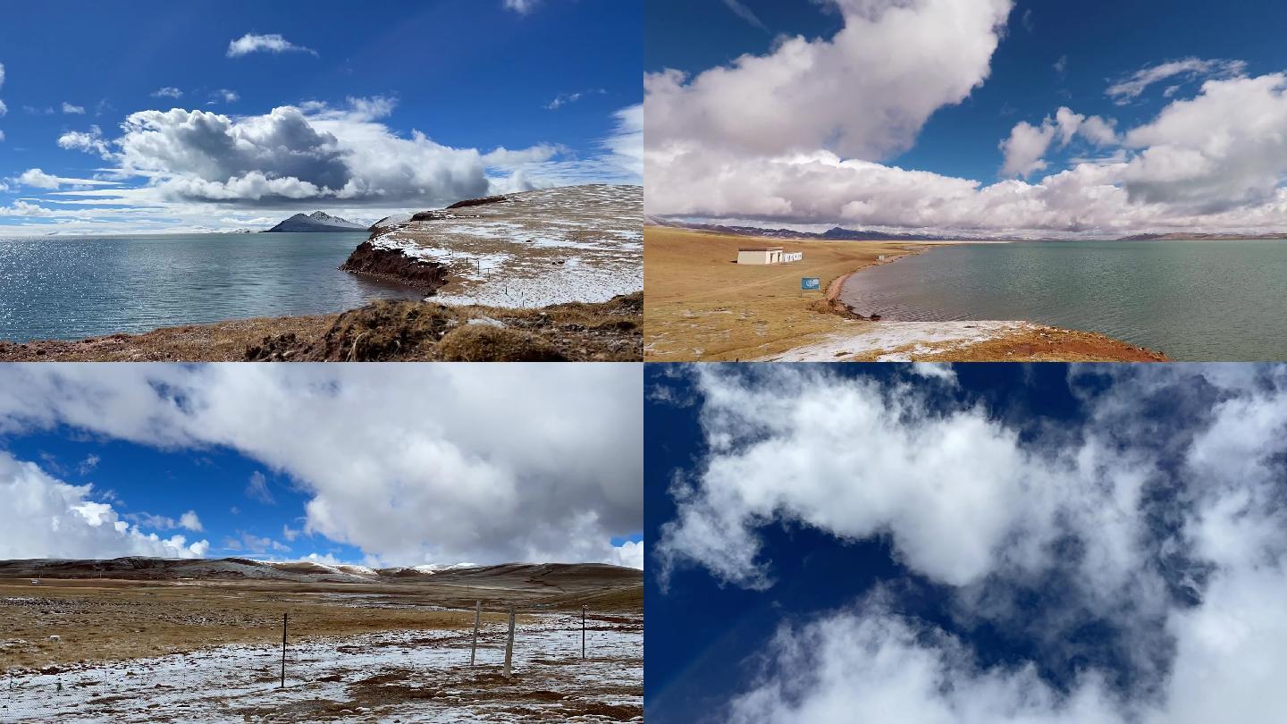 西藏措那湖延时拍摄