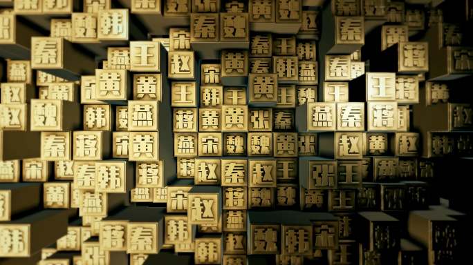 3款中国文字总集合活字印刷汉字中国汉字