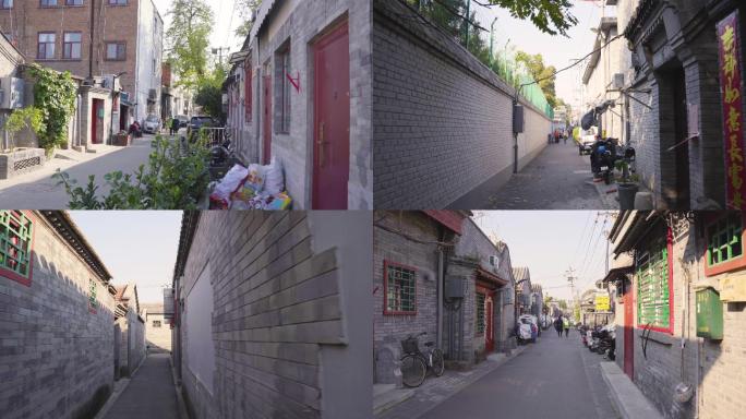 老北京穿梭胡同街景生活人文风貌风土人情