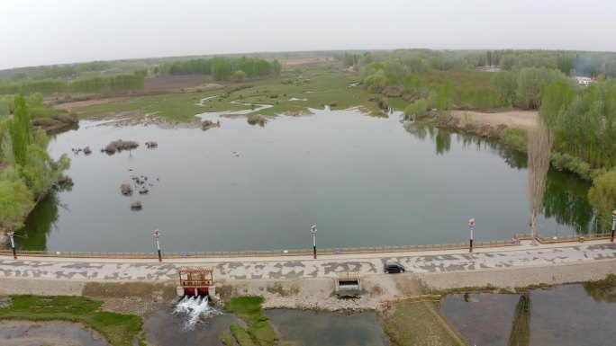 新疆阿克苏拜城县康祺湿地