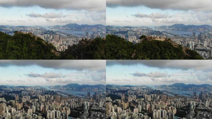 香港九龙城景观住房发展城市蔓延
