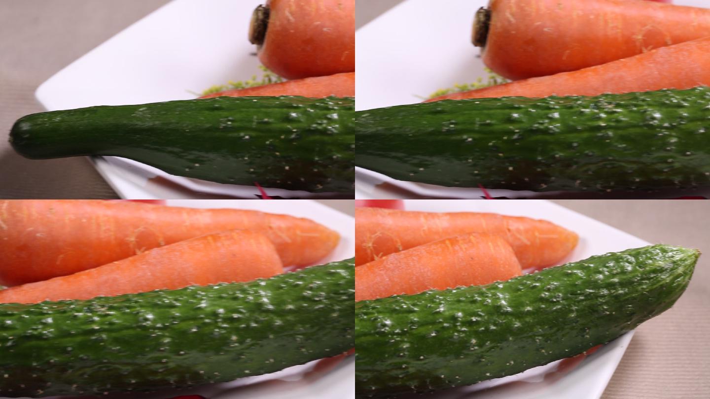 蔬菜时蔬胡萝卜西红柿番茄黄瓜 (3)